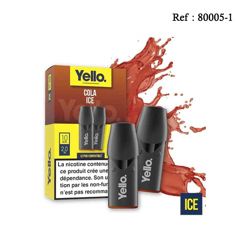 Pack 2 pods Cola Ice YELLO - Pack de 5pcs