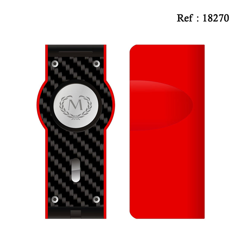 Briquet Cigares de table quadruple jet Edition Racing Myon Rouge - Jagsmoke