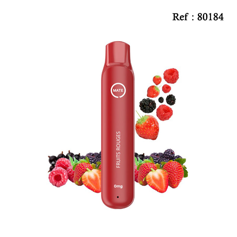 E-cigarettes jetables FLAWOOR Mate - Fruits rouges - Jagsmoke