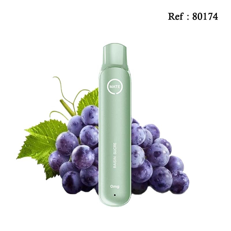 E-cigarettes jetables FLAWOOR Mate - Raisin sucré - Jagsmoke