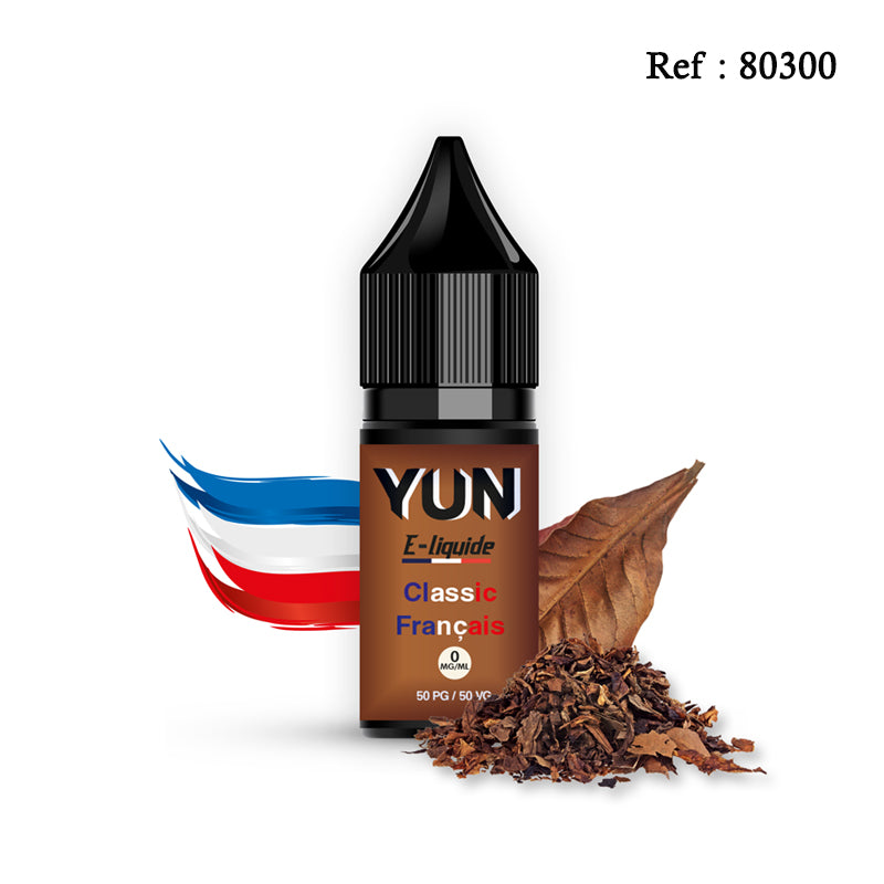 E-liquide Classic Français YUN 10mL - Jagsmoke