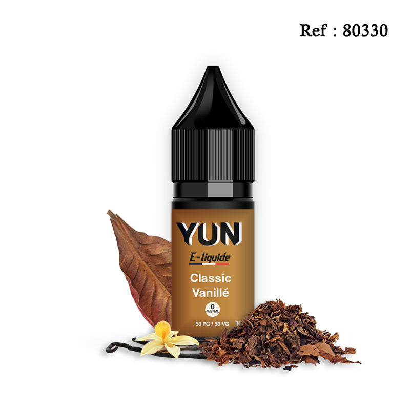 E-liquide Classic Vanillé YUN 10mL - Jagsmoke