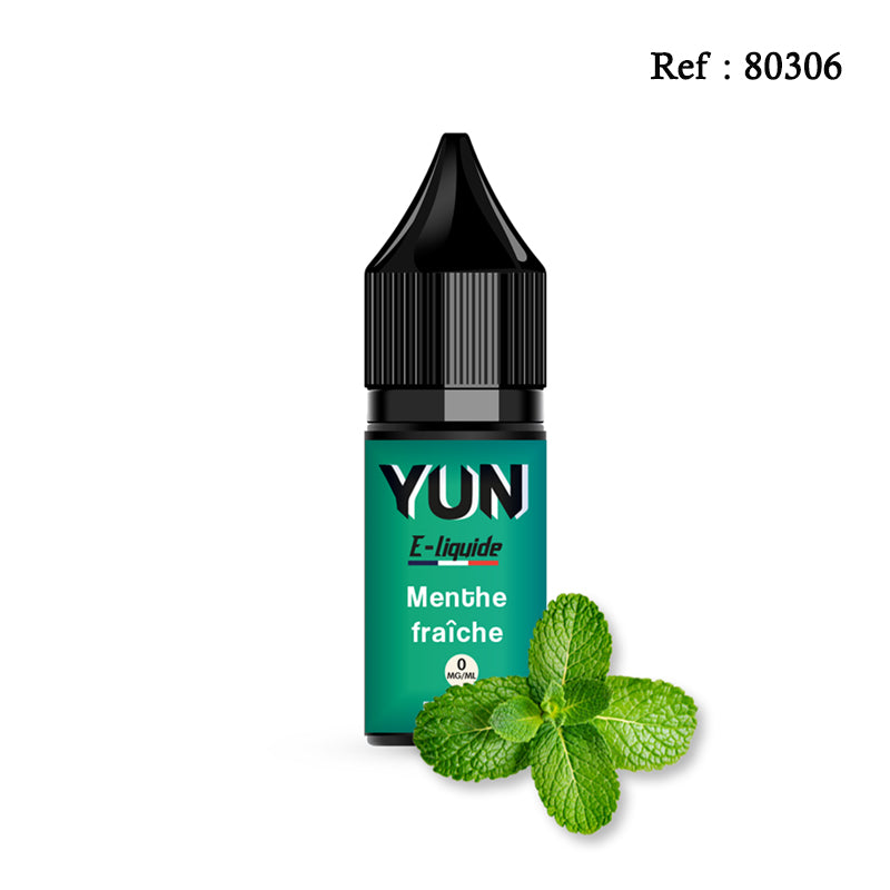 E-liquide Menthe fraîche YUN 10mL - Jagsmoke