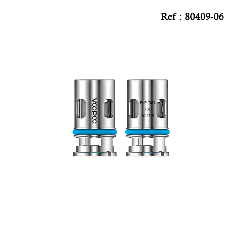 Résistance PnP Mesh 0.6 Ohm TM1 20-28W (5pcs) Voopoo - Jagsmoke