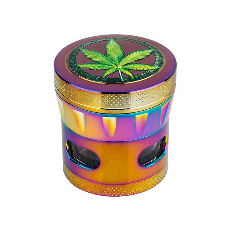 grinder-metal-rainbow-4cm-feuilleKananas